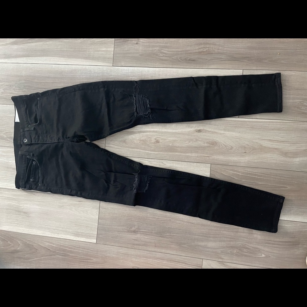 Rag and bone distressed denim